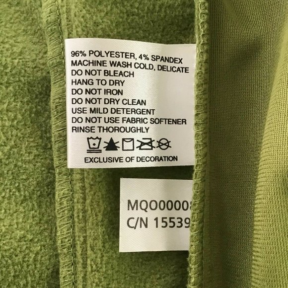 Clique Men's Olive Yacht Logo Zipped Pockets Full Zip Bomber Jacket Size L - Picture 10 of 10